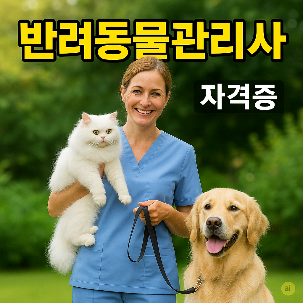 반려동물관리사, 2025년 가장 유망한 직업! 취득부터 취업까지 완벽 가이드