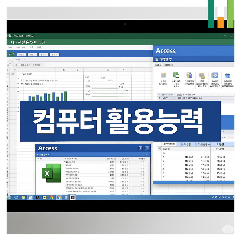 취업 필수 스펙! 컴활 1급 필기·실기 독학 가이드 & 합격 꿀팁 총정리